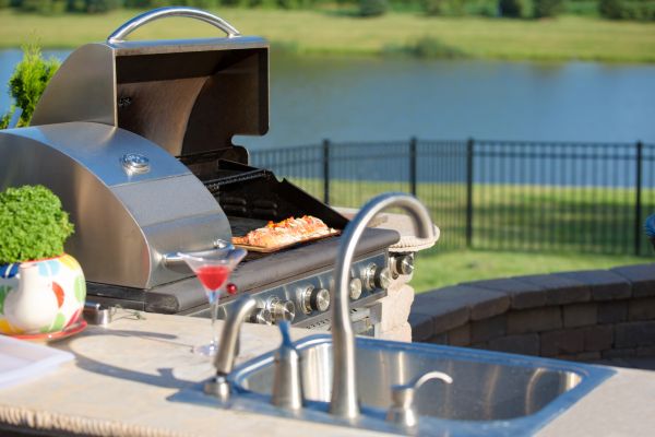 Cost of Outdoor Kitchen Plumbing in Parrish